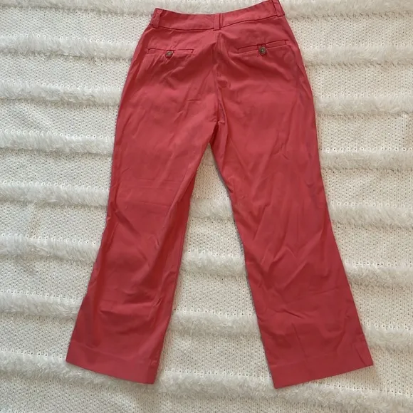 Y2K Banana republic pants stretch cotton blend salmon peach women’s size…
