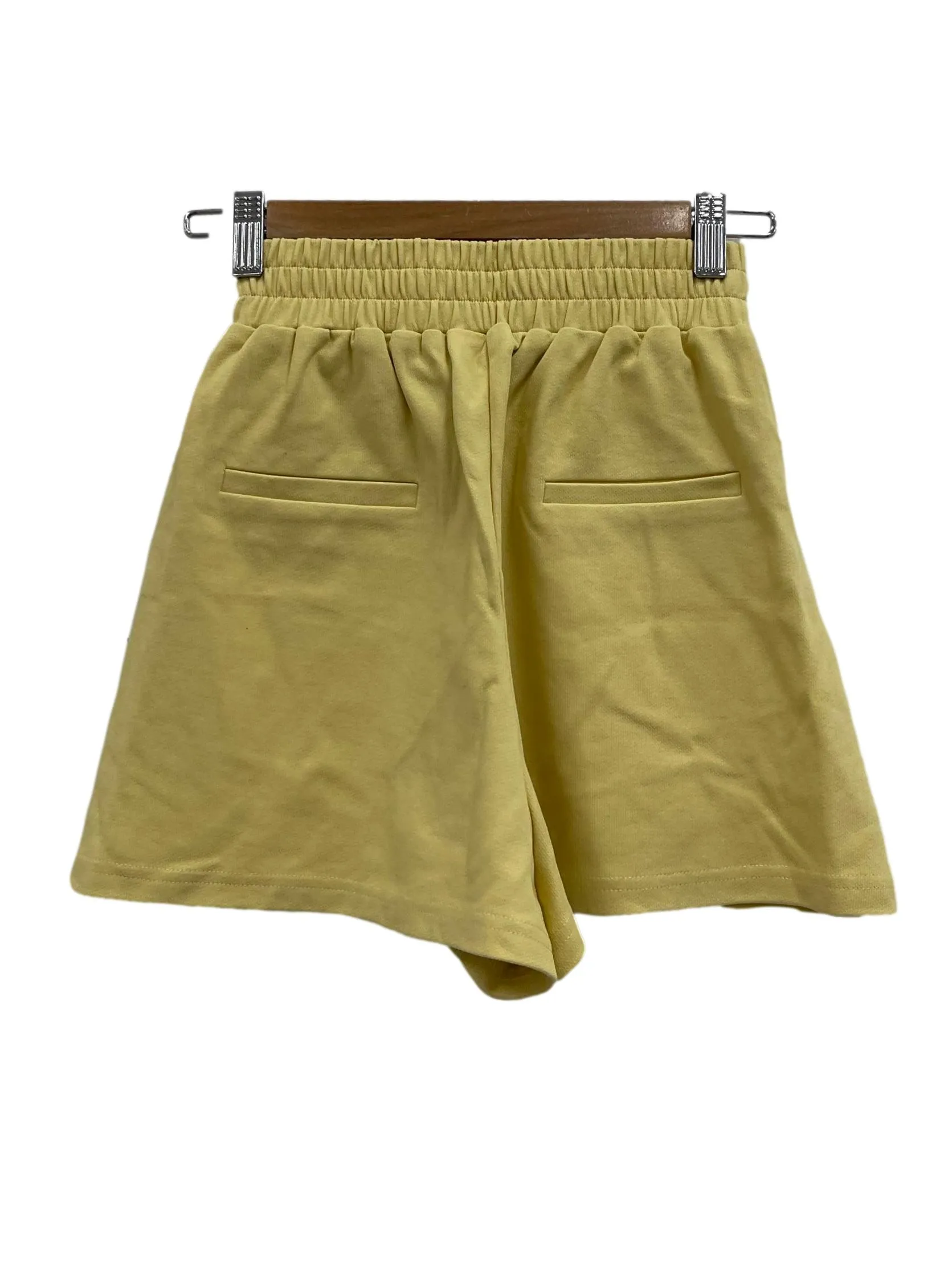 Yellow Sweatshorts