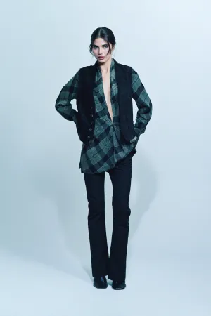 ZIGGY CHEN | LAYERED POCKET WAISTCOAT