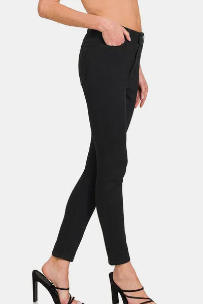 Zita High Rise Skinny Jeans with Pockets