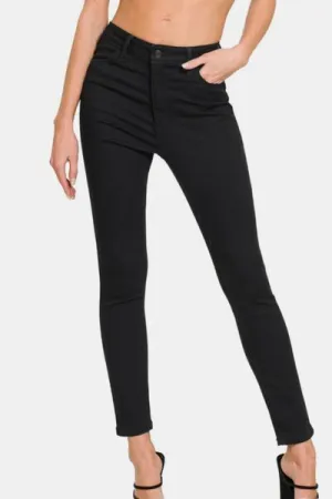 Zita High Rise Skinny Jeans with Pockets