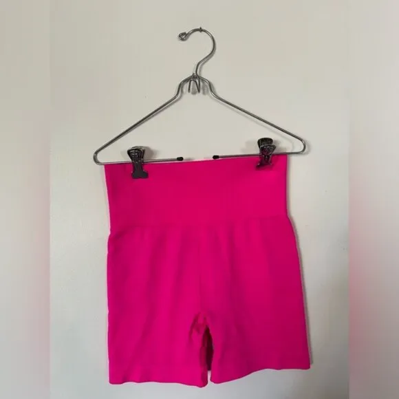 Ziya Hustle Compression Shorts Hot Pink