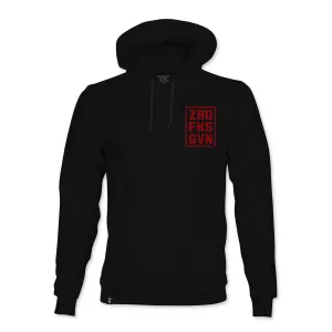 ZRO FKS GVN RED STAMP HOODIE