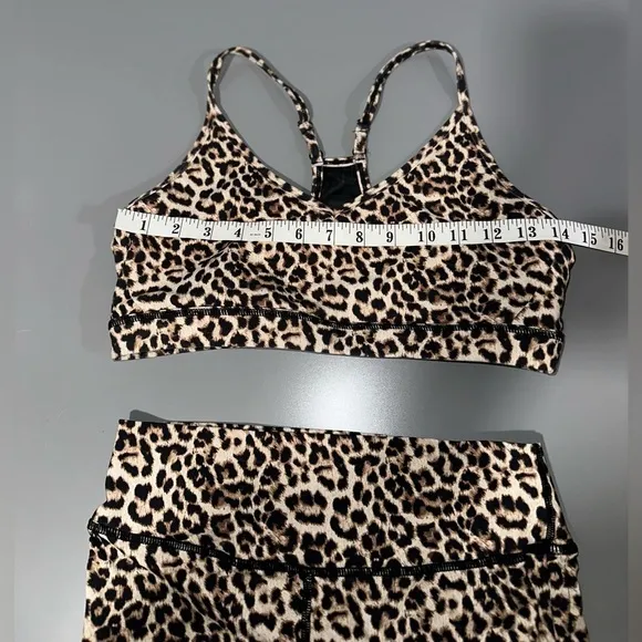 Zyia Scrunchy Bum Shorts and Bra Set